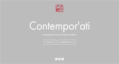 Desktop Screenshot of contemporati.com